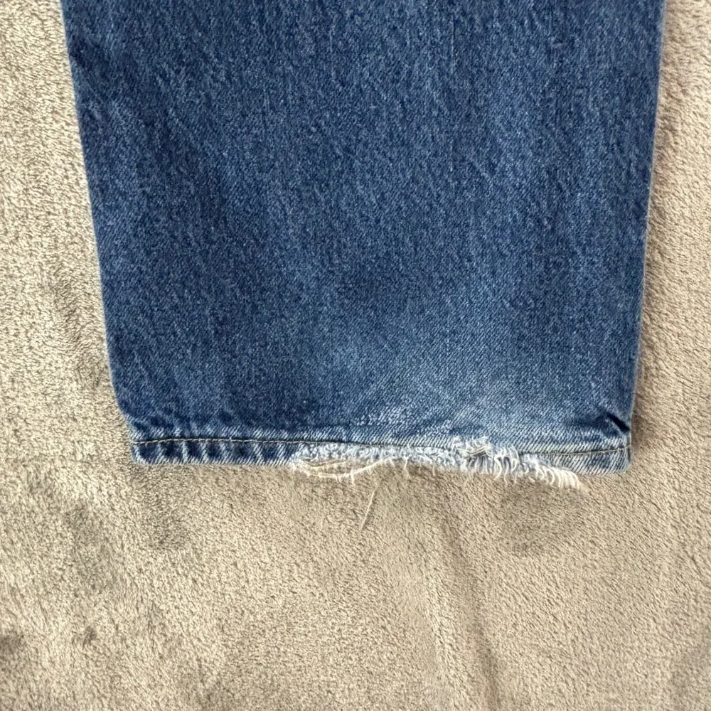 Vintage Levi's 517 Boot Cut Jeans Mens 36x32 Red Tab Dark Wash USA‎ Made Y2K